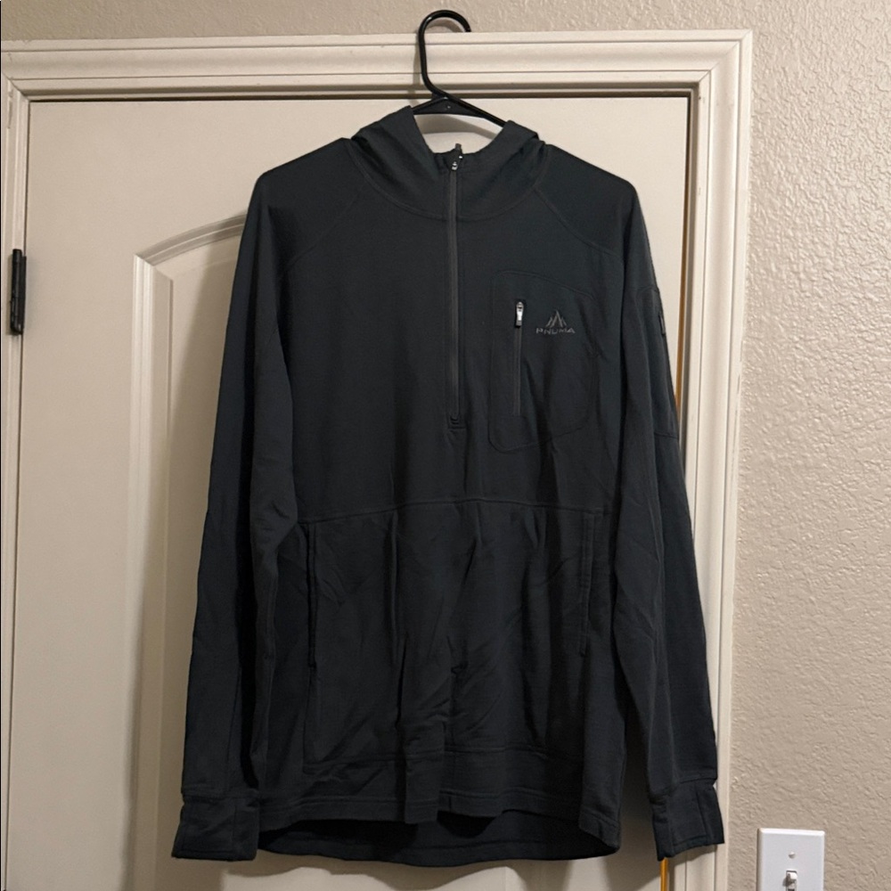 Men's Black Zip-Up Sweater by [Brand]